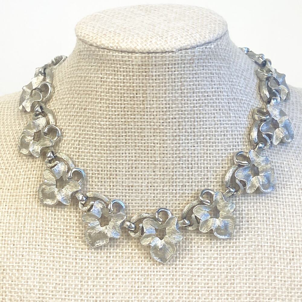 Vintage Puccini Choker Silver Tone